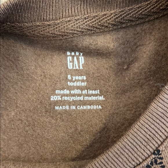 NWOT- GAP Brown Dress w/Flowers - Picture 2 of 7